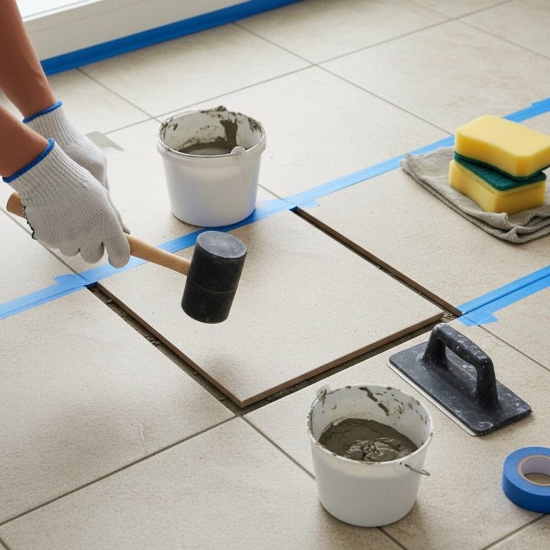 Tile Floor Repair